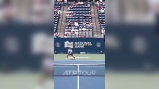 Glitch in the Matrix: Tennis Ball goes through the Net. Just watch