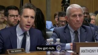 Josh Hawley Finally SNAPS on Fauci for Using His Fame to PROFIT During COVID