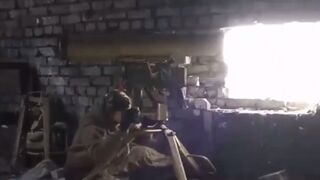 Russian Special Forces Firing the 9M133 Kornet Anti-Tank Weapon in Close Quarters