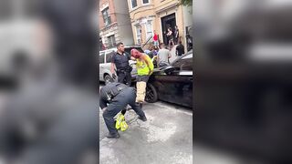 Man Who Stabbed His Baby Mama Gets Jumped by Locals in NYC