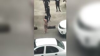 NUDE SYRIAN DRUGGED WOMAN GONE CRAZY BUT KEEP GER HIJAB ON HER HEAD