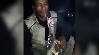 His parents always told him: Eat while it's hot, it tastes better.