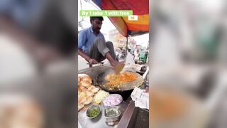 Most talented Indian street vendor