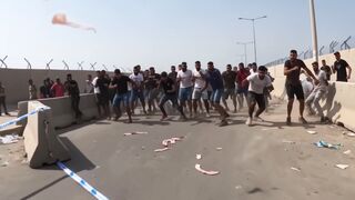 Spain launches new method to clear Ceuta of the recent migrant invasion (AI)