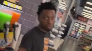 Security Guard Trespasses Brokie Over Stolen Slurps