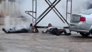 Syria: 3 Men Fried together by Electricity