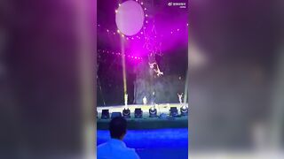 One Performer Killed Dropped on Her Head