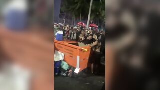 Kid Beaten at Madonna Concert gets Tossed into the Dumpster