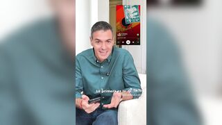 Soros buttboy Spanish PM Pedro Sánchez Yesterday during the Islamists invasion, relea