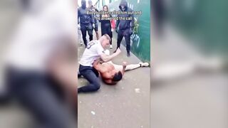 Hammer fist beats muscles