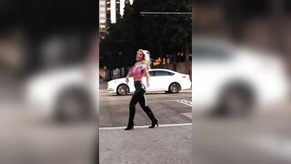 Blonde Should get out of the Road or Keep having Fun?