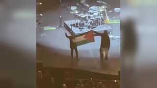 Singapore Bans Band Massive Attack for Displaying Palestinian Flag