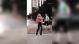 Blonde Should get out of the Road or Keep having Fun?