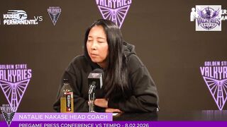 Golden State Valkyries coach Natalie Nakase says men should be allowed in women sport