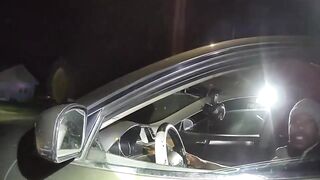 Female officer dragged by car during traffic stop in Florida