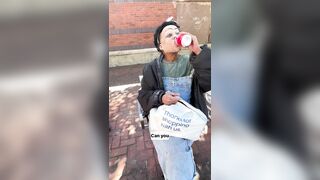 Former drug addict explains her unusual look
