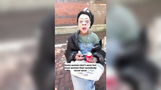 Former drug addict explains her unusual look