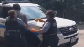 Female Officer Uses Taser on Usual Suspect, He Still Gets Away