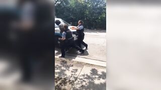Female Officer Uses Taser on Usual Suspect, He Still Gets Away