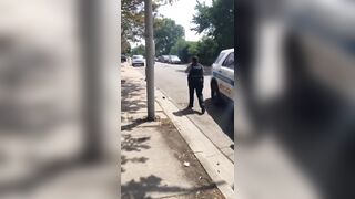 Female Officer Uses Taser on Usual Suspect, He Still Gets Away
