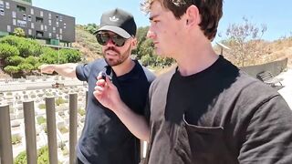 Nick Shirley films illegal migrants in Ceuta using the native people Cemetery