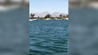 Boat Flies And Crashes
