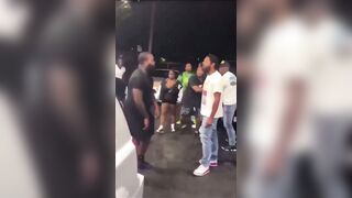 Dude gets his teeth knocked out