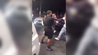 Dude gets his teeth knocked out