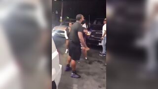Dude gets his teeth knocked out
