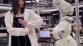 So Excuse Me? What's the Point of this Robot and Why are you Smacking "Her" Ass