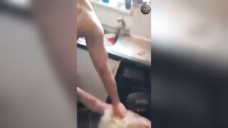 Shocking footage captures a Muslim man stabbing a woman in Glasgow