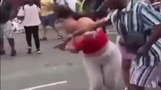 (Repost) Guy punched a woman for smacking him in front of his boys...