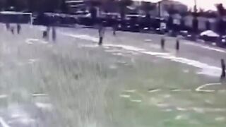 24-year-old footballer was killed by lightning during a friendly match in Thailand