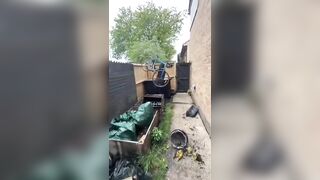 Bike thief acting tough