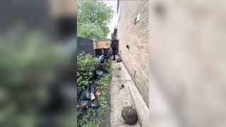 Bike thief acting tough