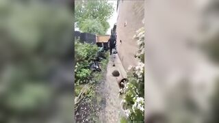 Bike thief acting tough