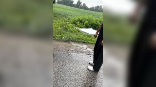 Another Case of Illegal Dumping Along a Rural Road