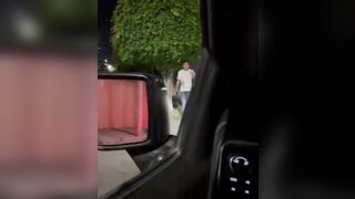 Full Video shows Boy Choking Out his Girlfriend and Tossing her onto the Street. Confronted by Civilian