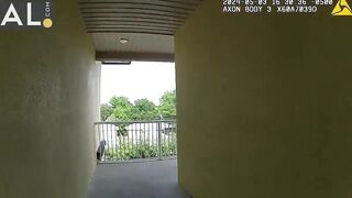 Shock Video Shows Florida Cop Shoot and Kill U.S. Airman Mere Seconds after He Opens the Door..