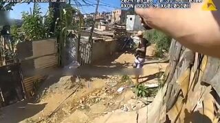 Surprise! Brazilian Police and Suspect Surprise Each Other...both Draw Guns, Cop Wins