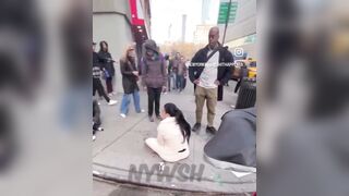 Rear naked choke saves child from killer pitbull attack