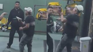 Man Pulls Gun on Delivery Riders… Gets Instantly Dropped