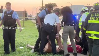 Scene of DUI Crash That Killed Ph.D Student Erupts Into Violence After Detained Woman Tries to Fight Angry Bystander