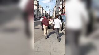 A shoplifter was caught in Oxford Street..