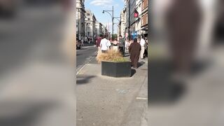 A shoplifter was caught in Oxford Street..