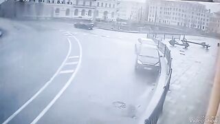 Video from Inside the St. Petersburg Bus Crash into River appears to Show Driver Fall Asleep. 10 were Killed