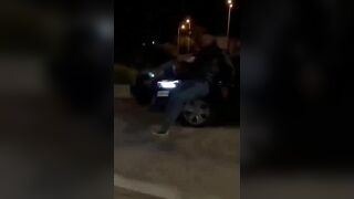 Drunk Driver Runs Over multiple People in the Street