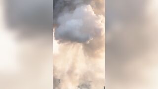 Shocking Video Shows a Hot Air Balloon Explode into one Big Fireball.