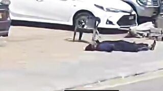 Muslim hiding a Shotgun Mishandles It and Puts a Slug through his Chest Ending his Life