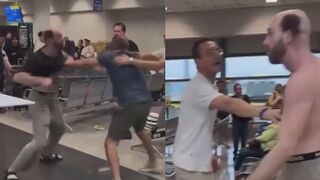 Israeli man, American tourist clash at Manila airport over alleged antisemitic remark